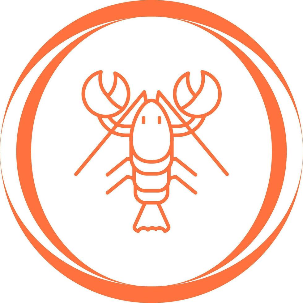 Lobster Vector Icon