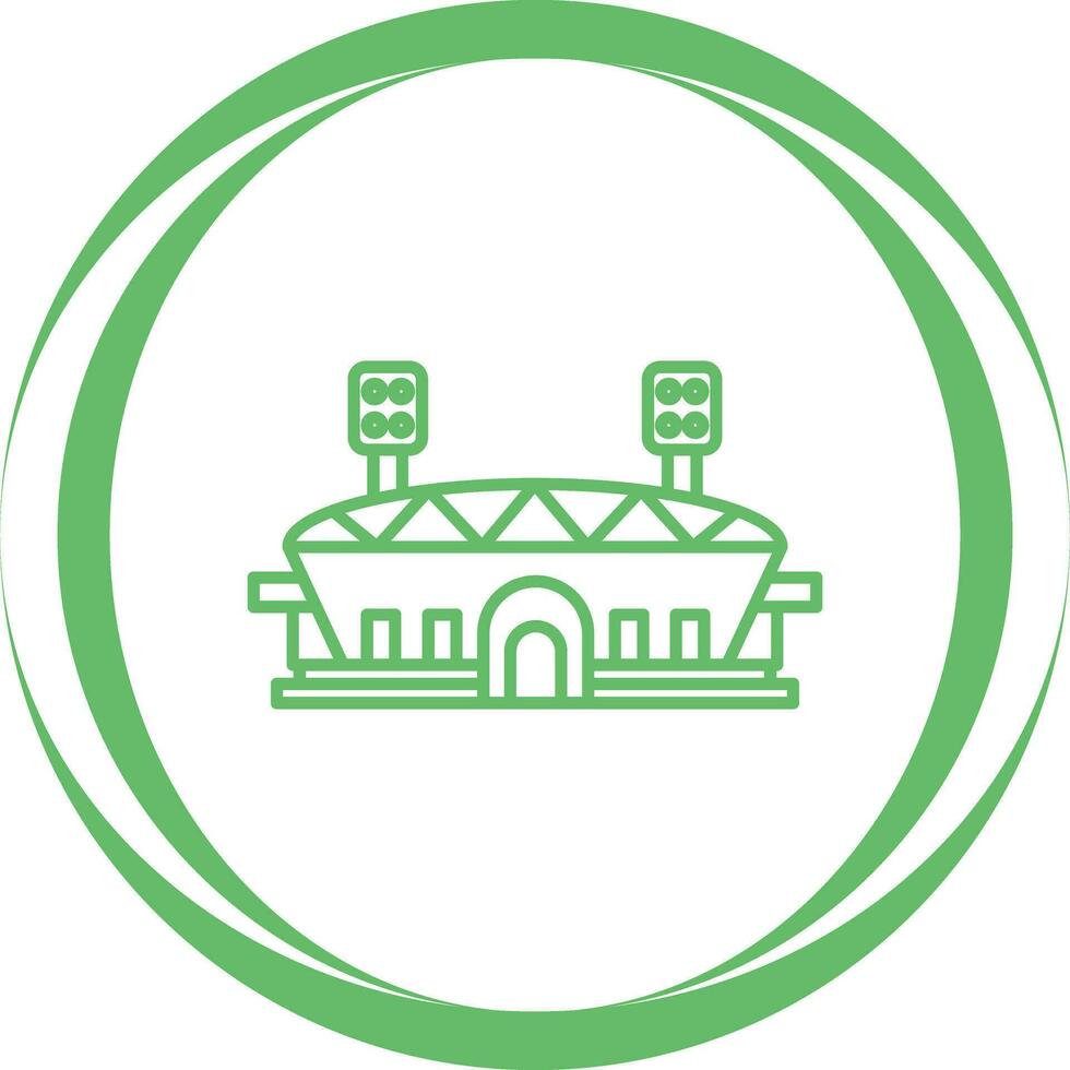 icono de vector de estadio