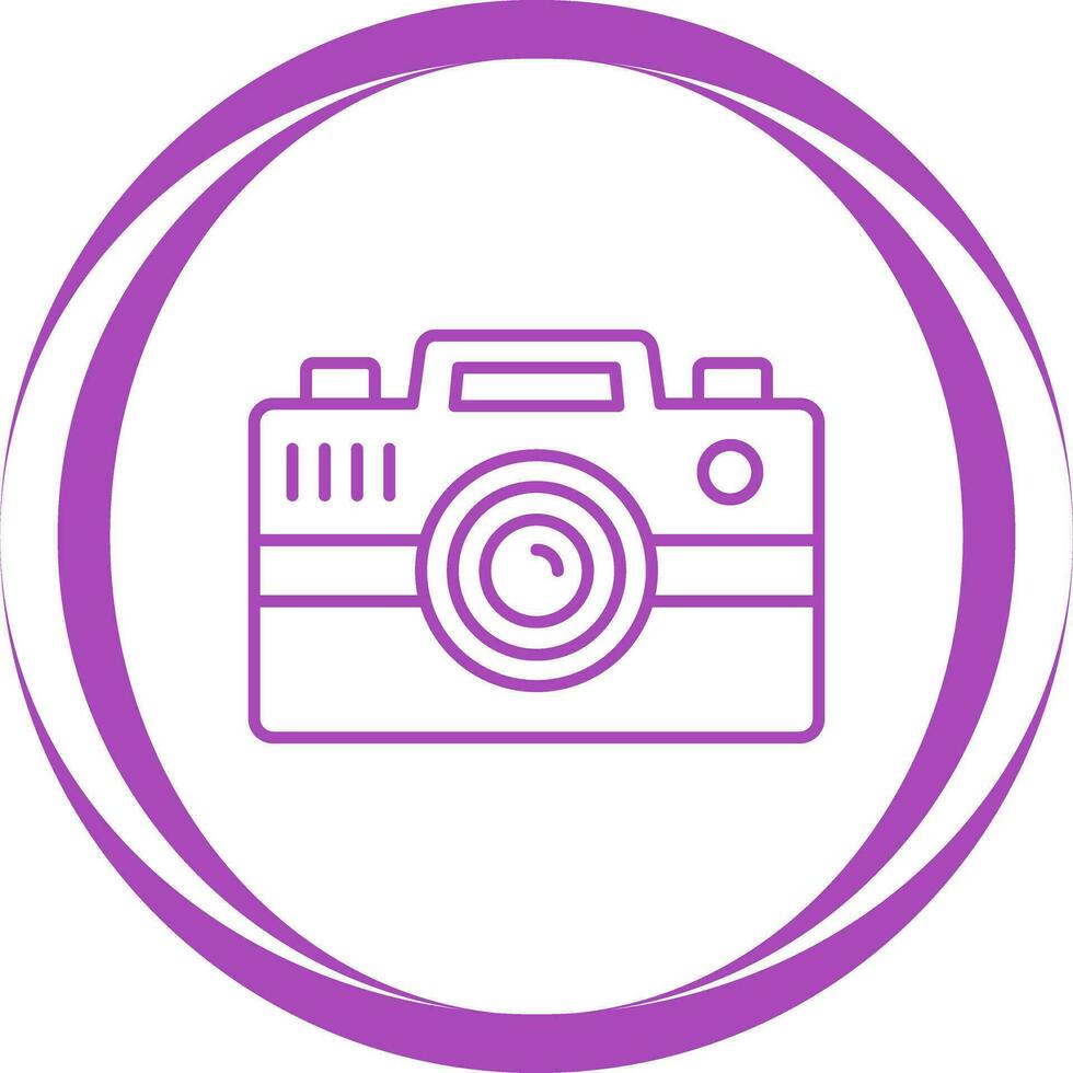 icono de vector de cámara de fotos