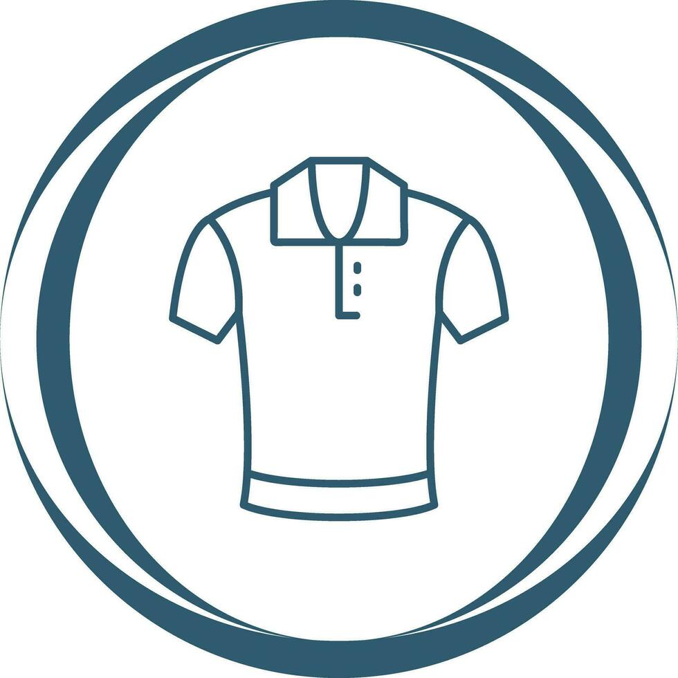 Polo Shirt Vector Icon