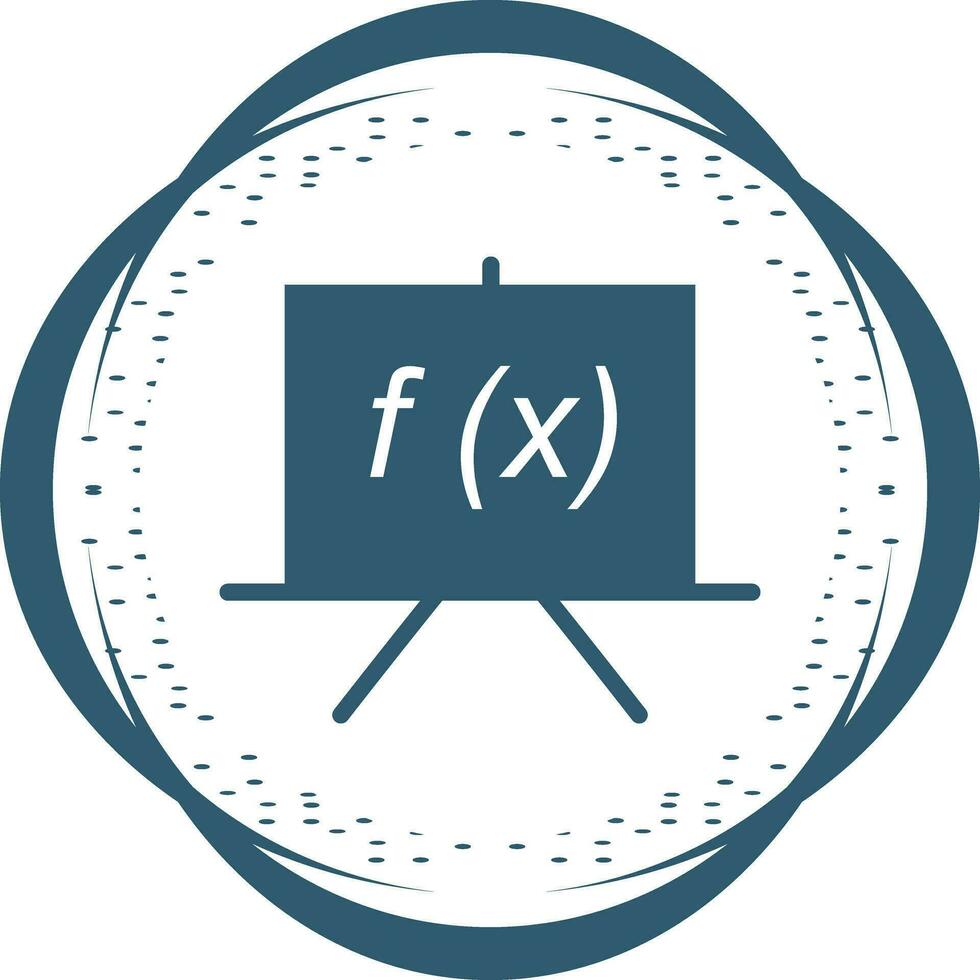 icono de vector de fórmula