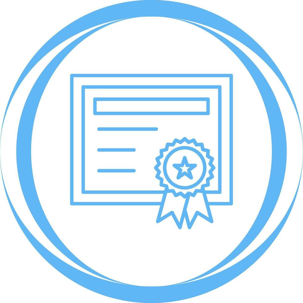 Certificate Vector Icon