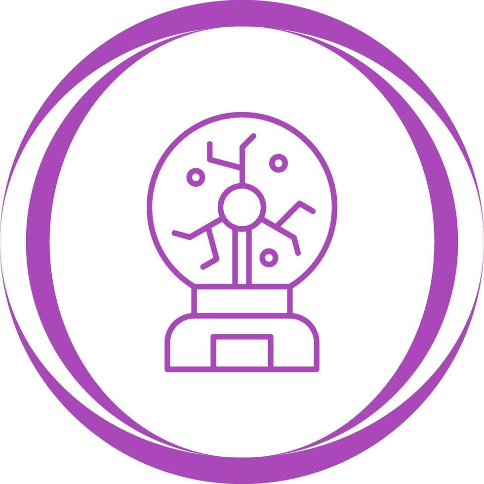 Plasma Ball Vector Icon