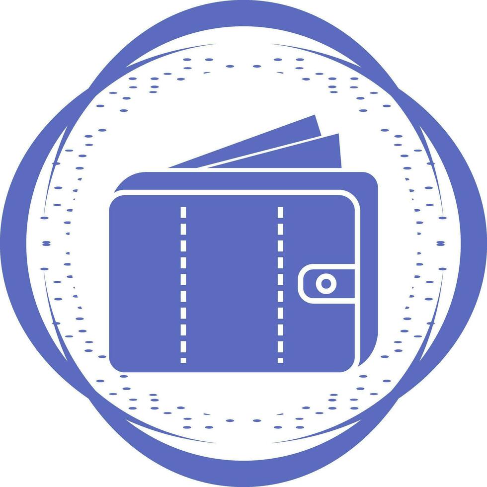 Mony in voilet Vector Icon