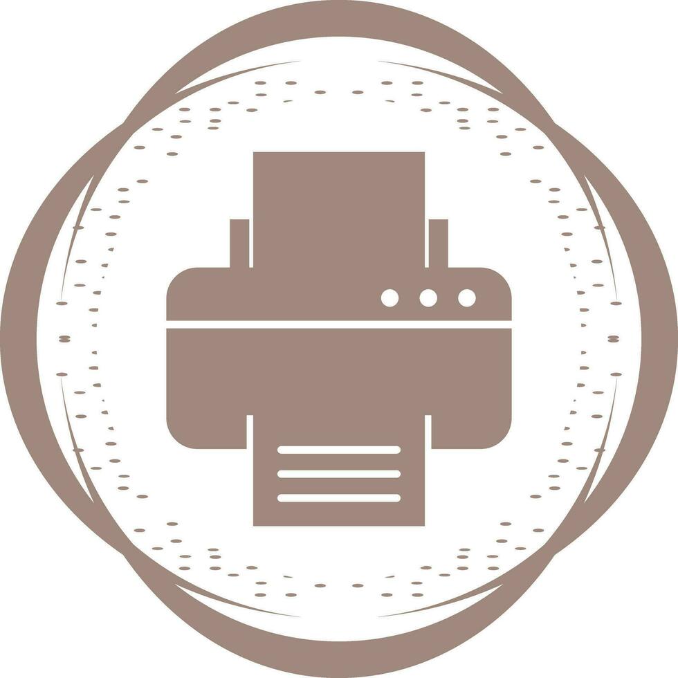 Printer Vector Icon