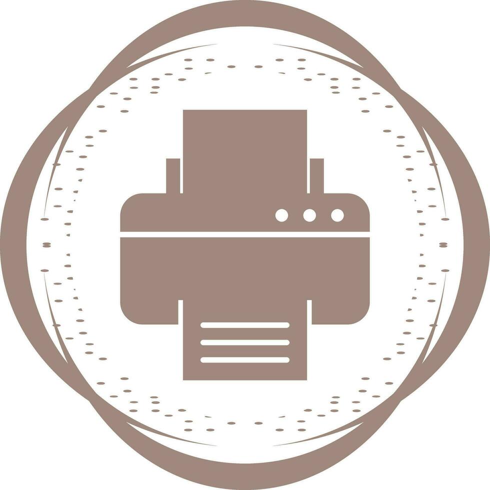 Printer Vector Icon