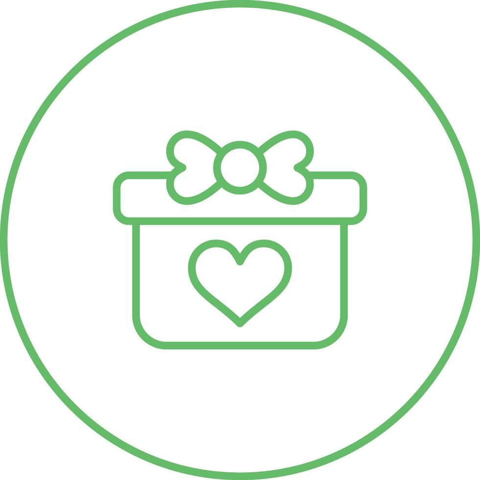 icono de vector de regalo
