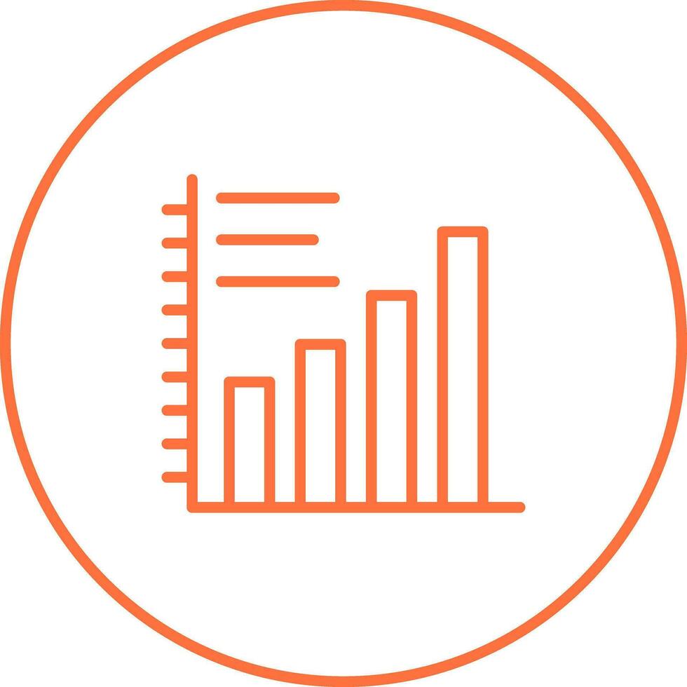 Bar Chart Vector Icon