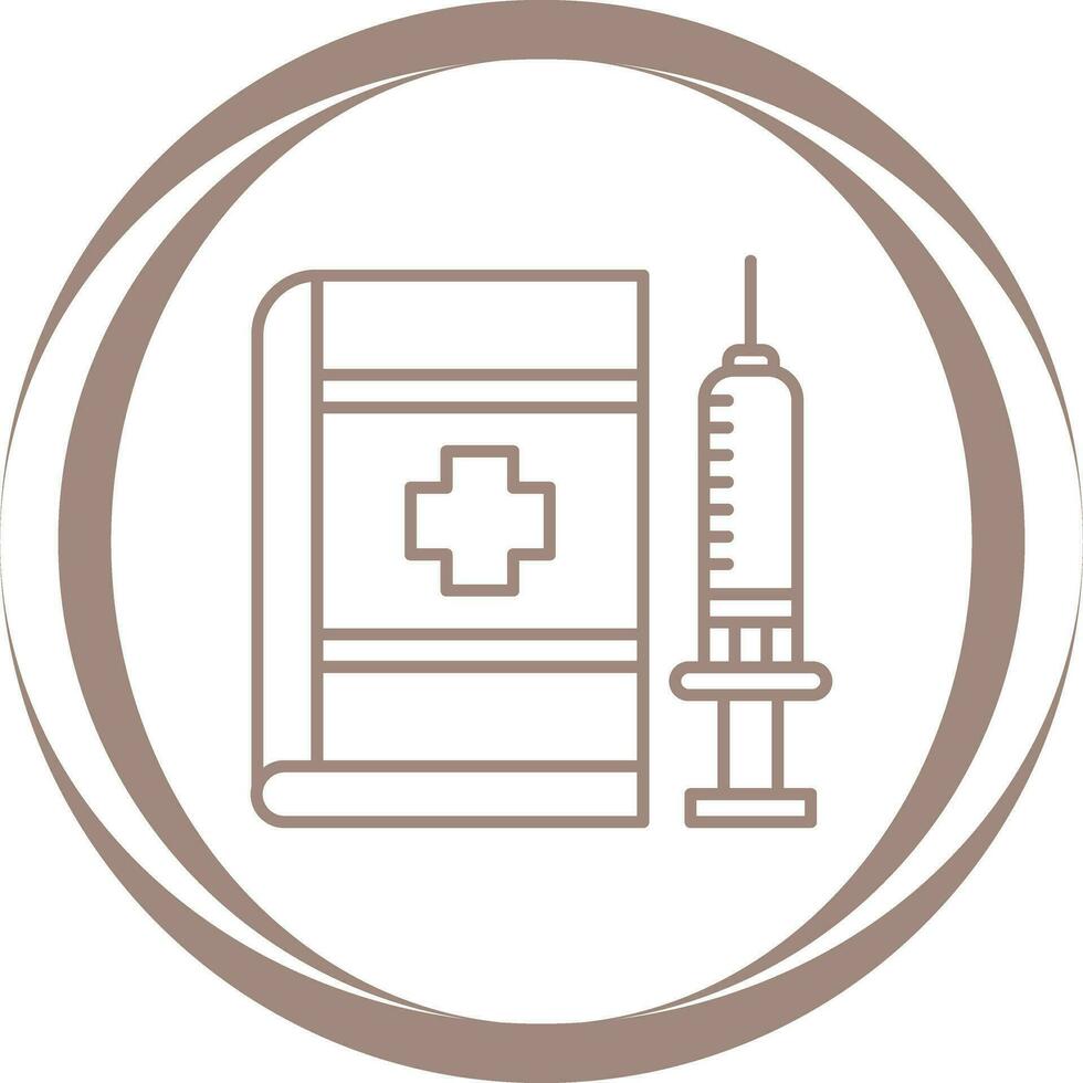 Covid Book Vector Icon