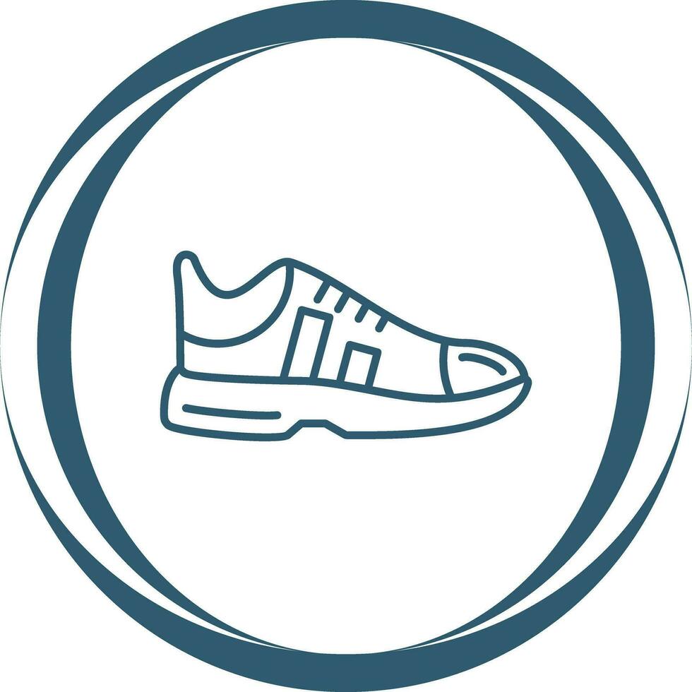 icono de vector de zapatillas