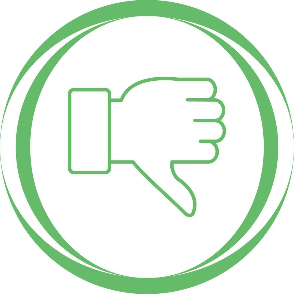 Dislike Vector Icon