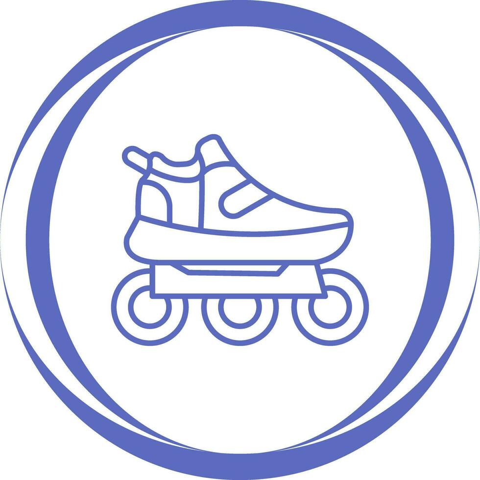 Roller Skates Vector Icon