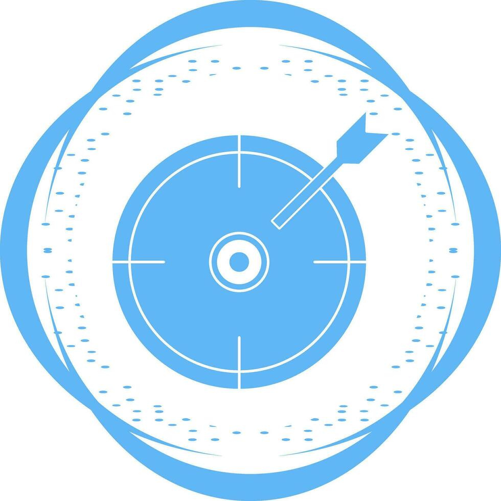 Target Location Vector Icon