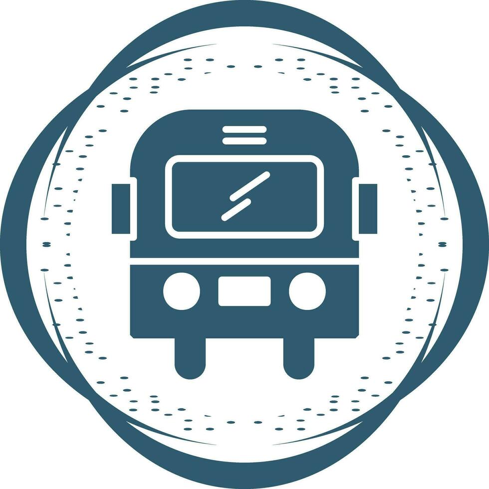 School Bus Vector Icon