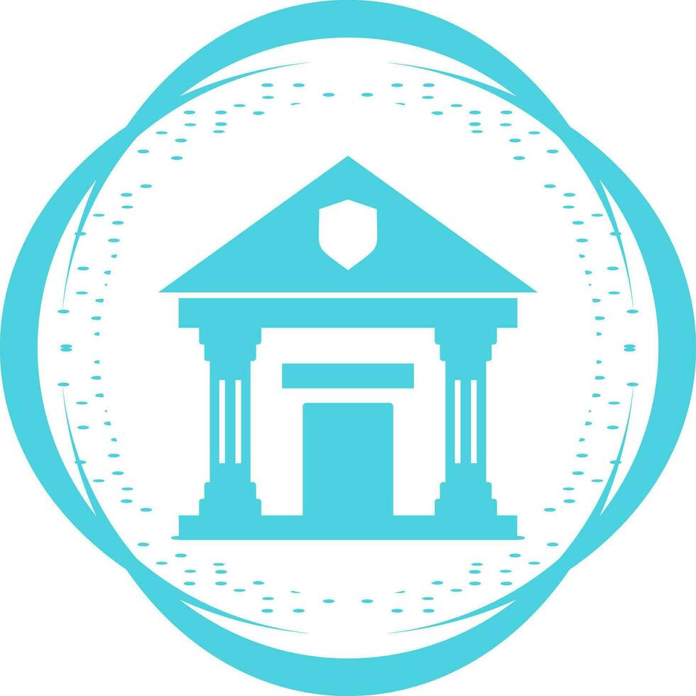 Police Station Vector Icon