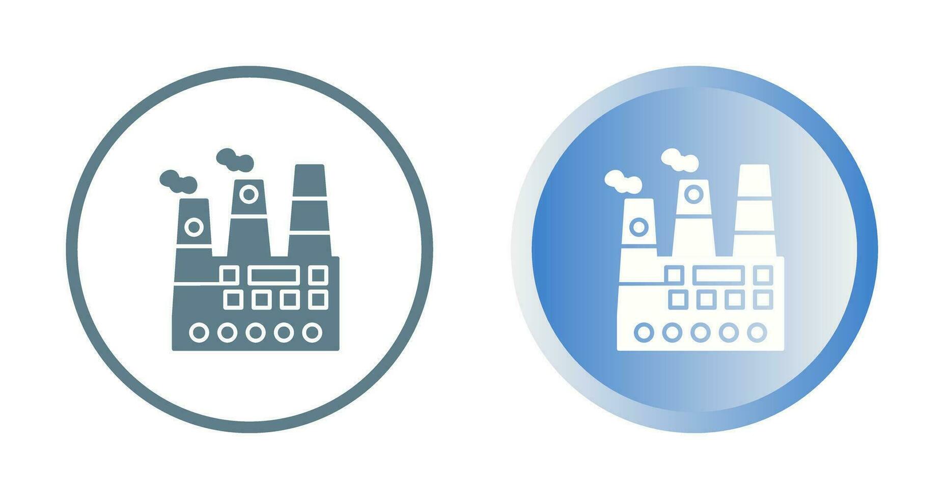 icono de vector de fábrica