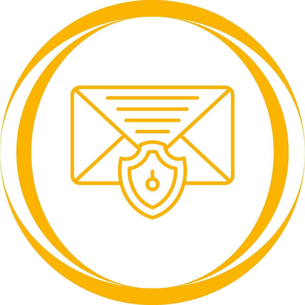 Mail Protection Vector Icon