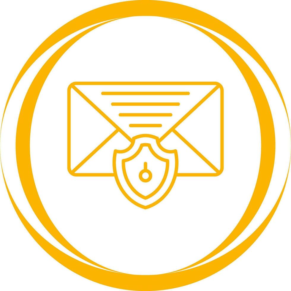 Mail Protection Vector Icon