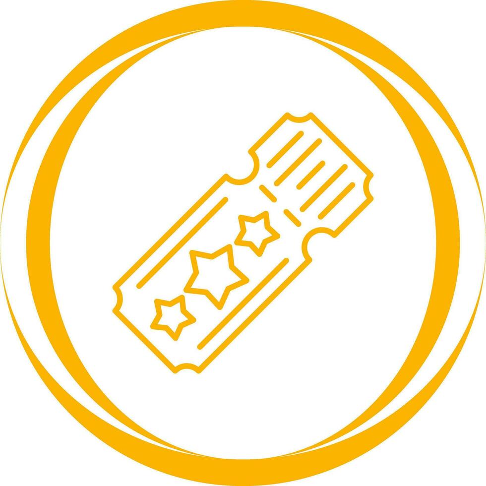 Ticket Vector Icon
