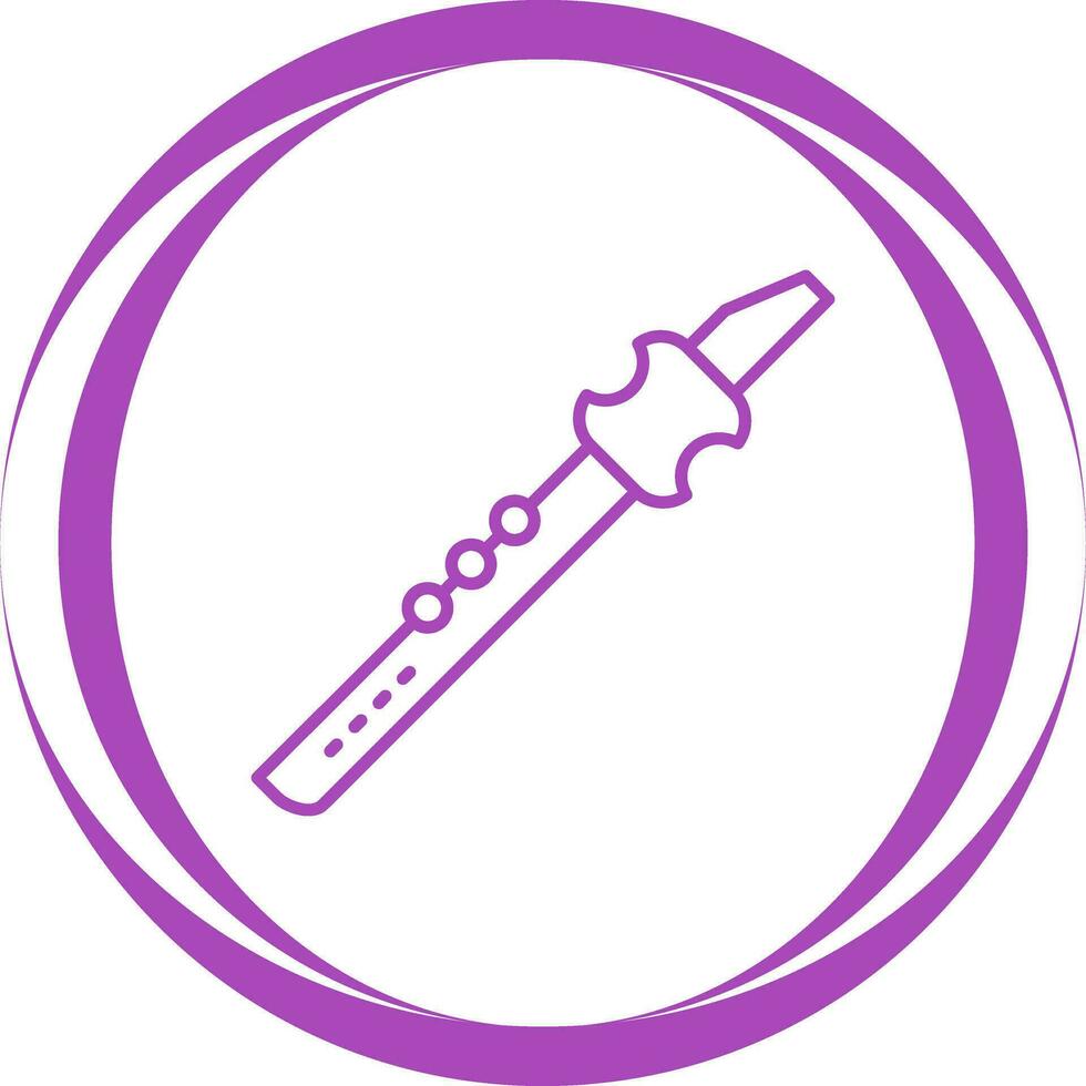 Flute Vector Icon