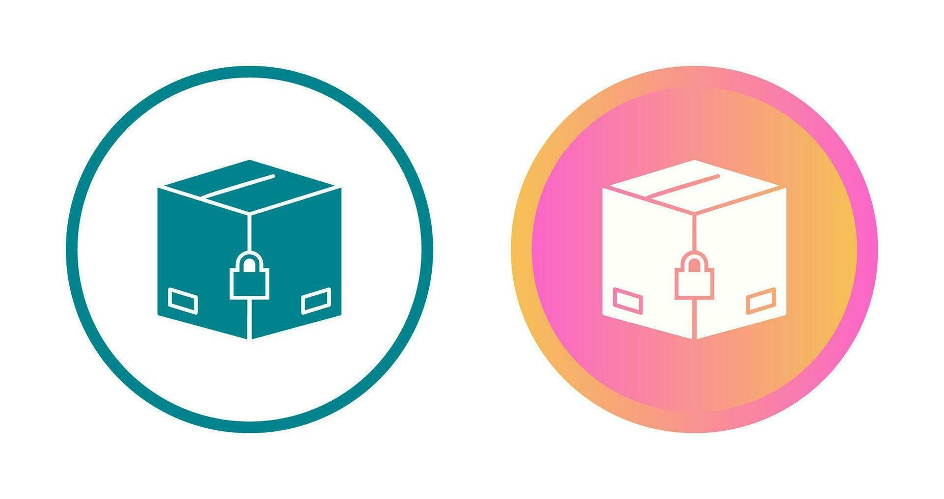 Secure Package Vector Icon