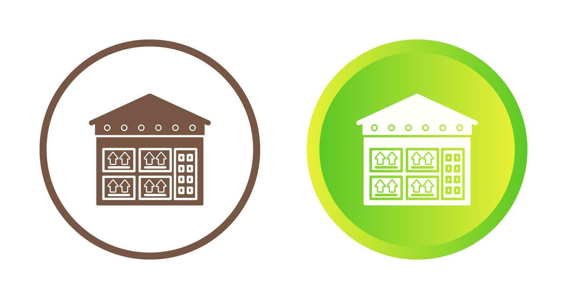 Storage Unit Vector Icon