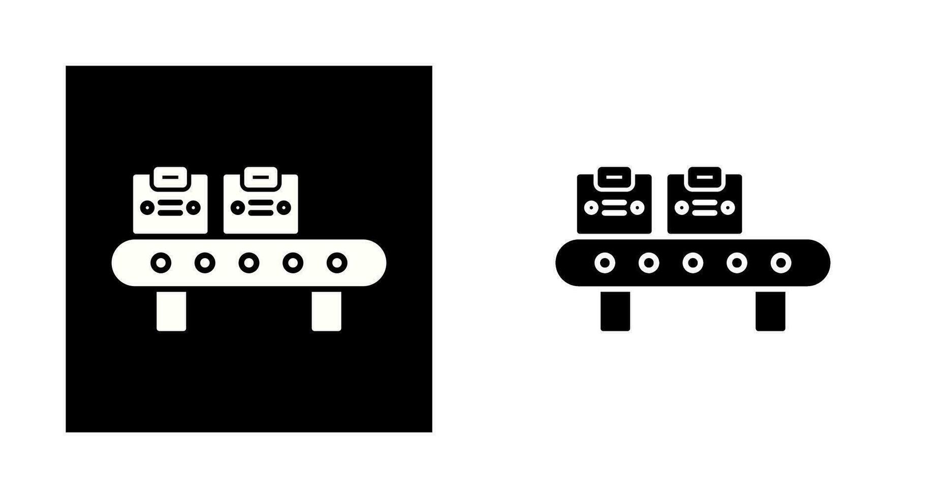 Conveyor Vector Icon