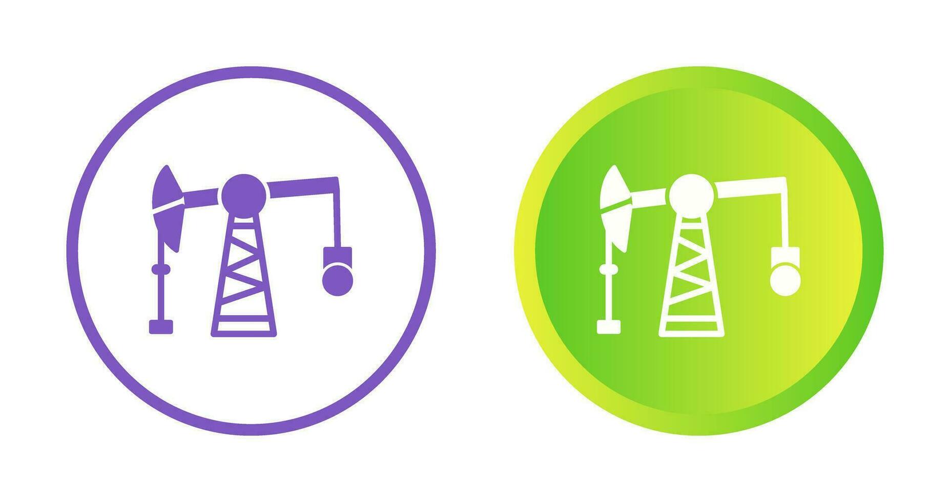 Pumpjack Vector Icon