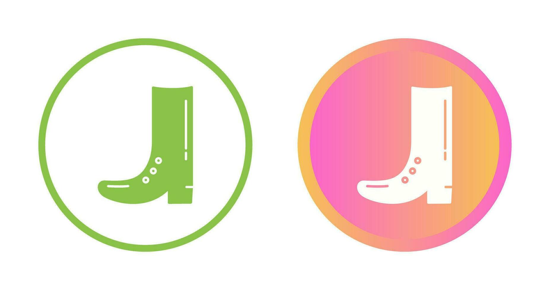 Cowboy Boot Vector Icon