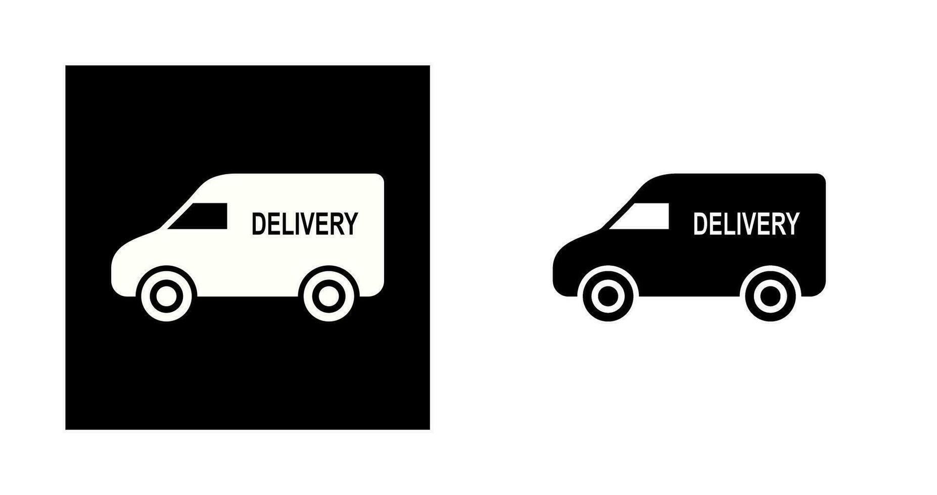 Delivery Car Vector Icon