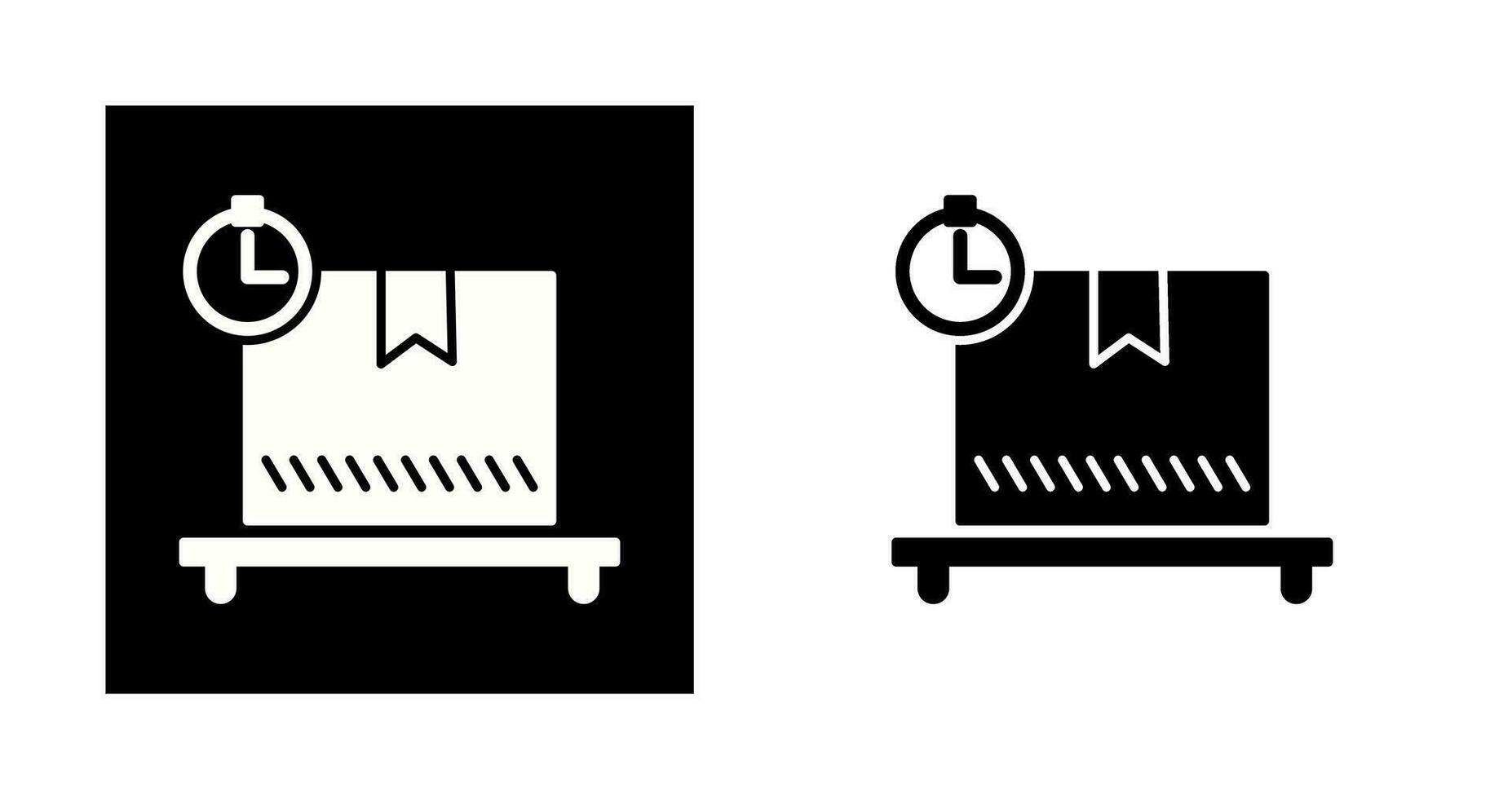 Package Pending Vector Icon