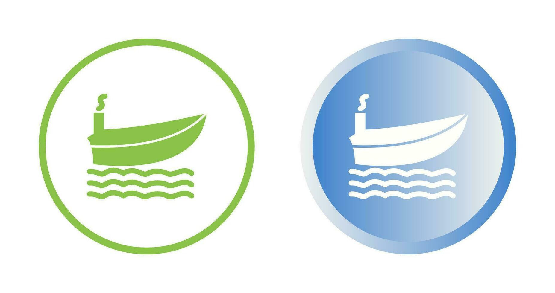 Steamship Vector Icon
