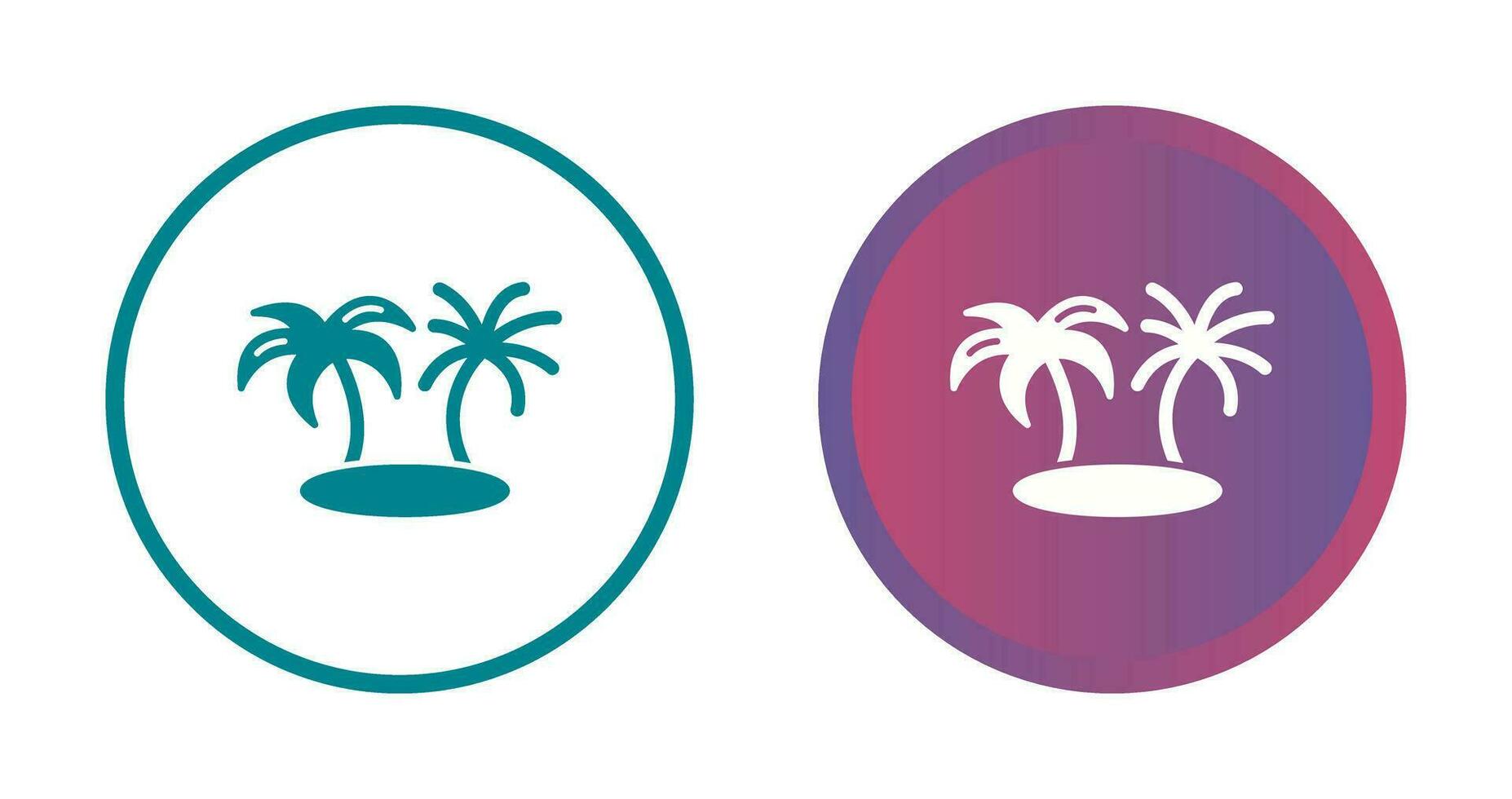 Island Vector Icon