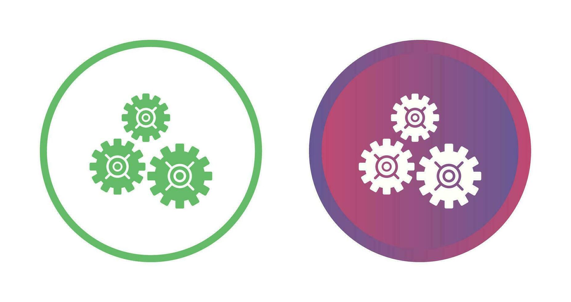 Multiple Cogwheels Vector Icon