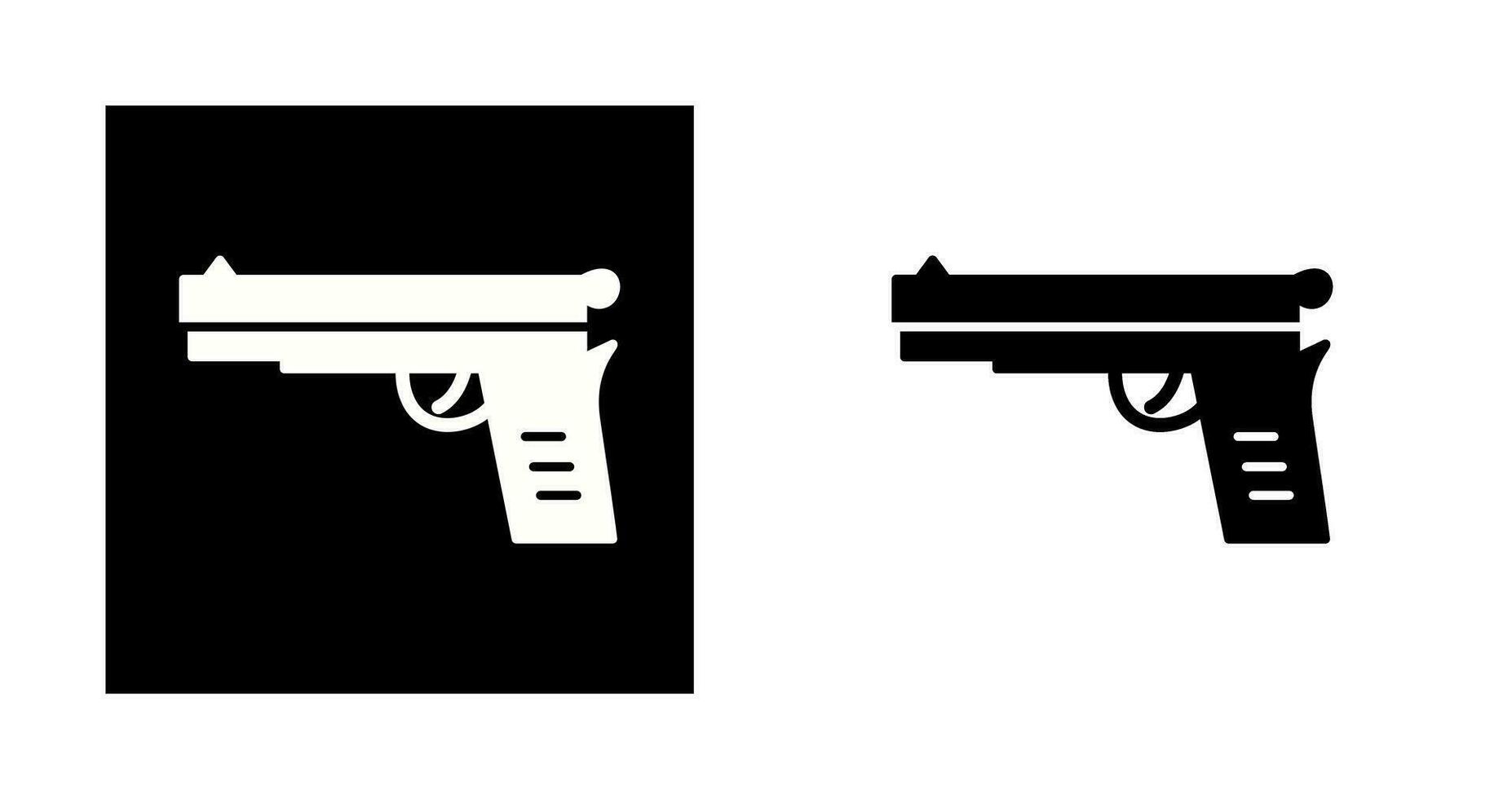 Pistol Vector Icon