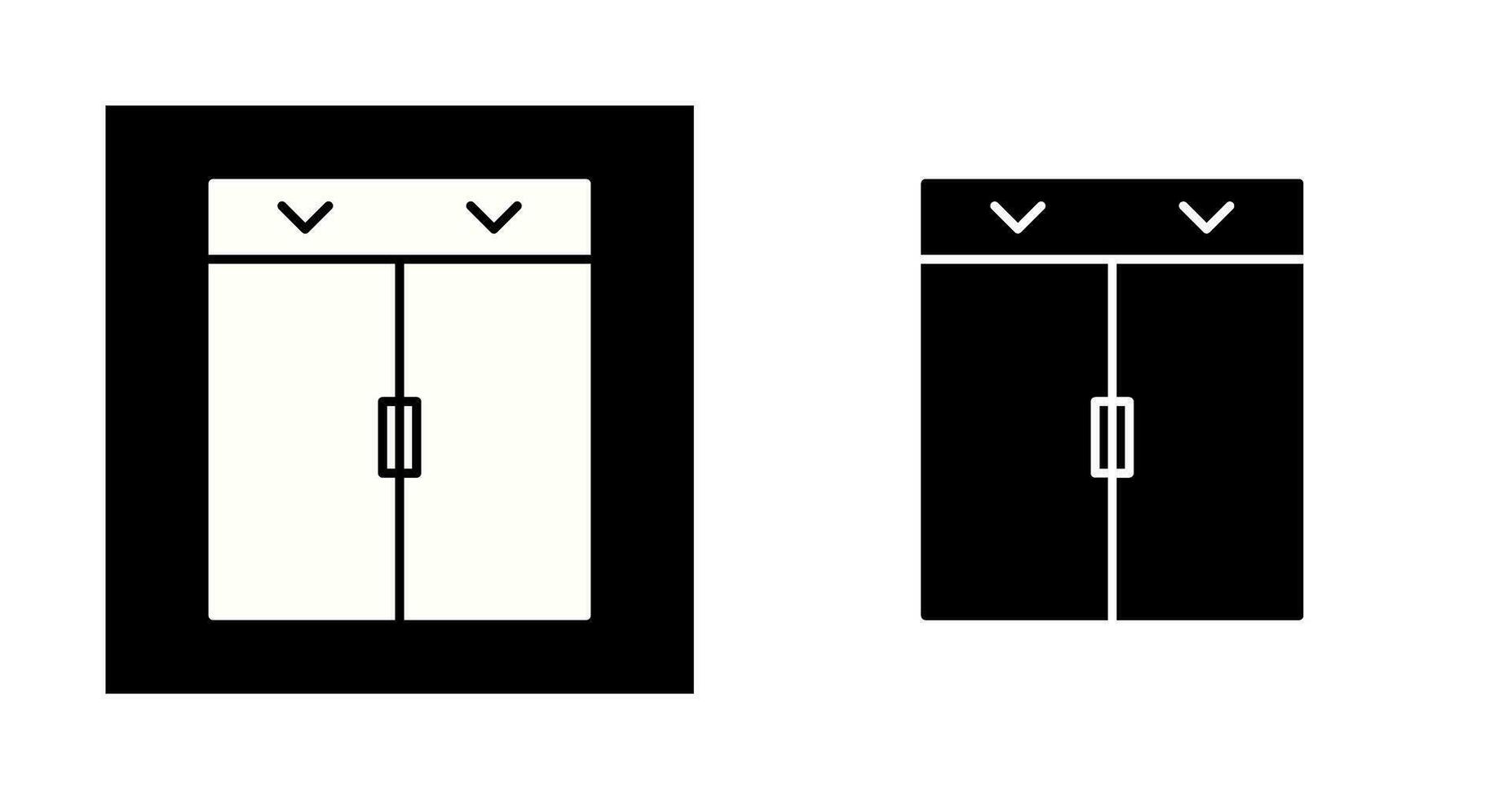 icono de vector de ascensor