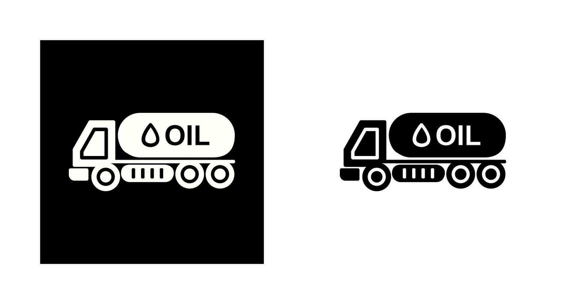 Tank Truck Vector Icon