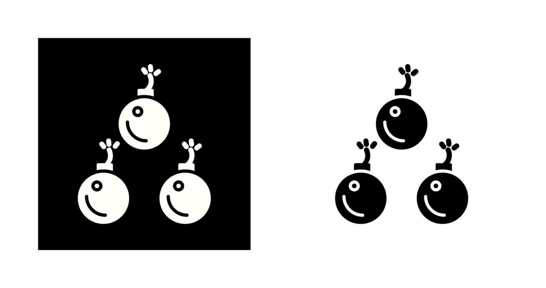 Cannon Balls Vector Icon