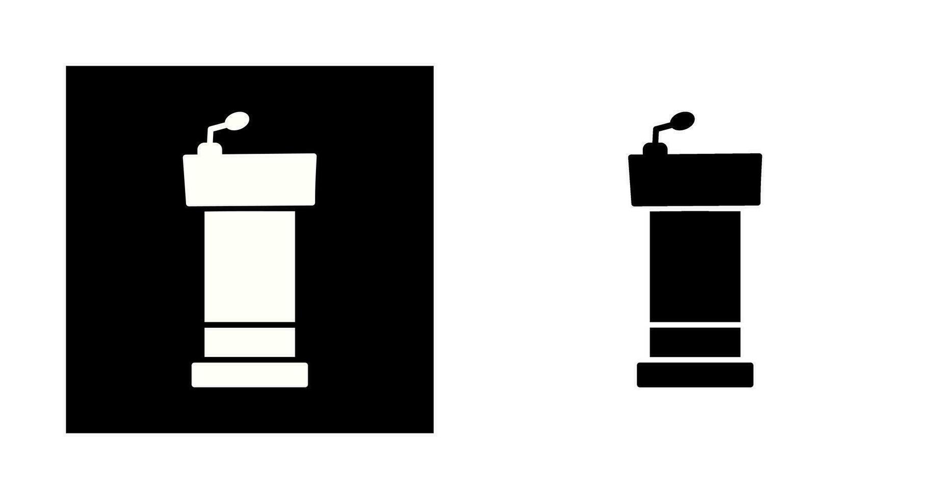 Podium Vector Icon