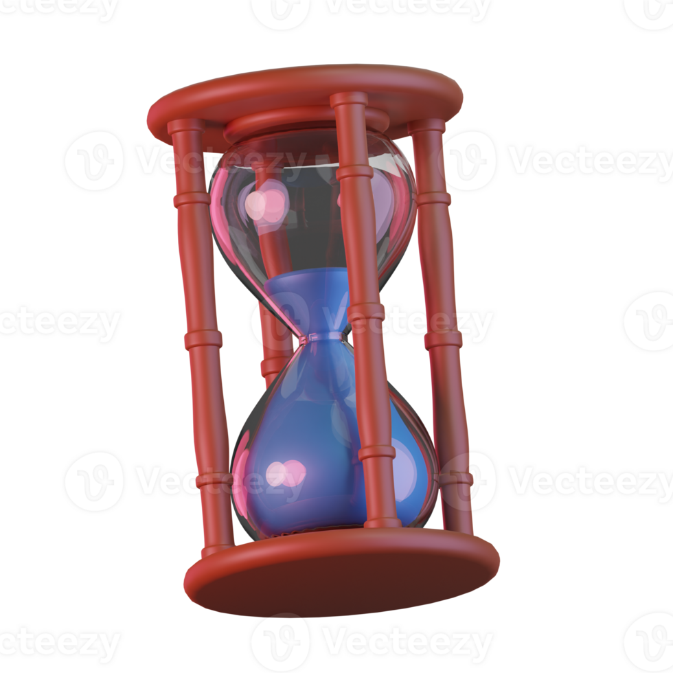 Hourglass Game Assets 3D Illustrations png