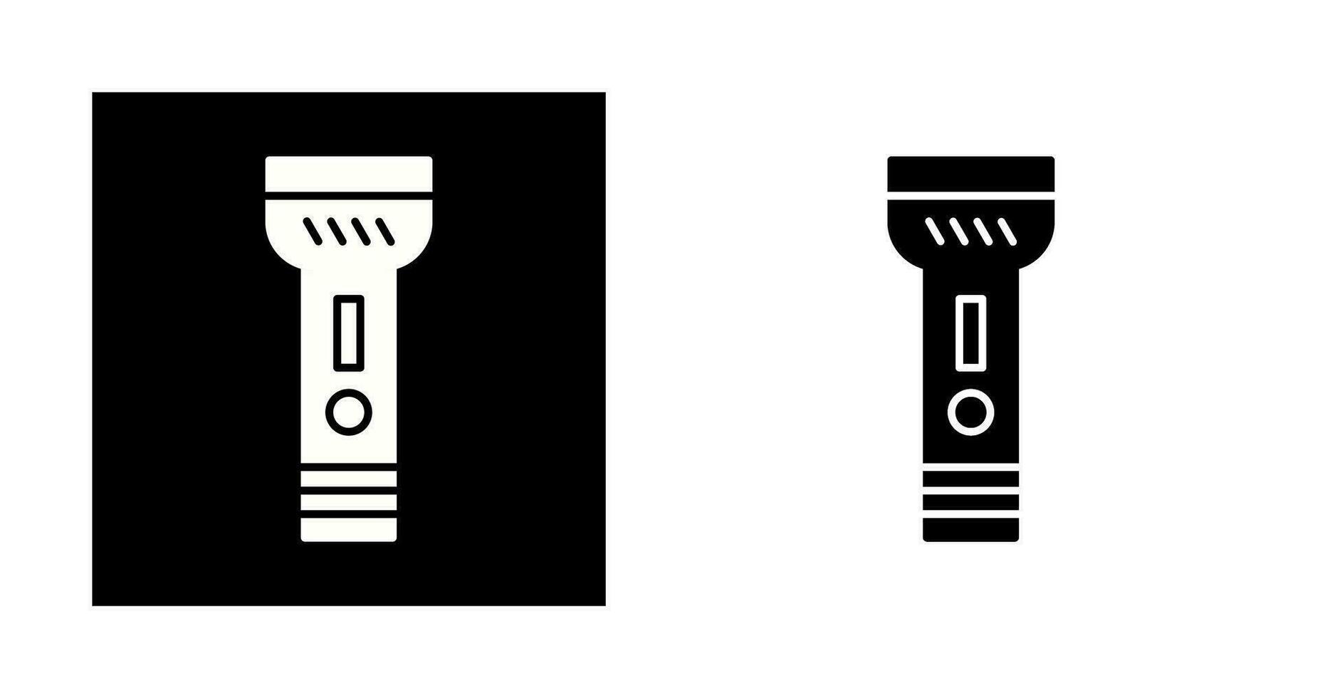 Flashlight Vector Icon