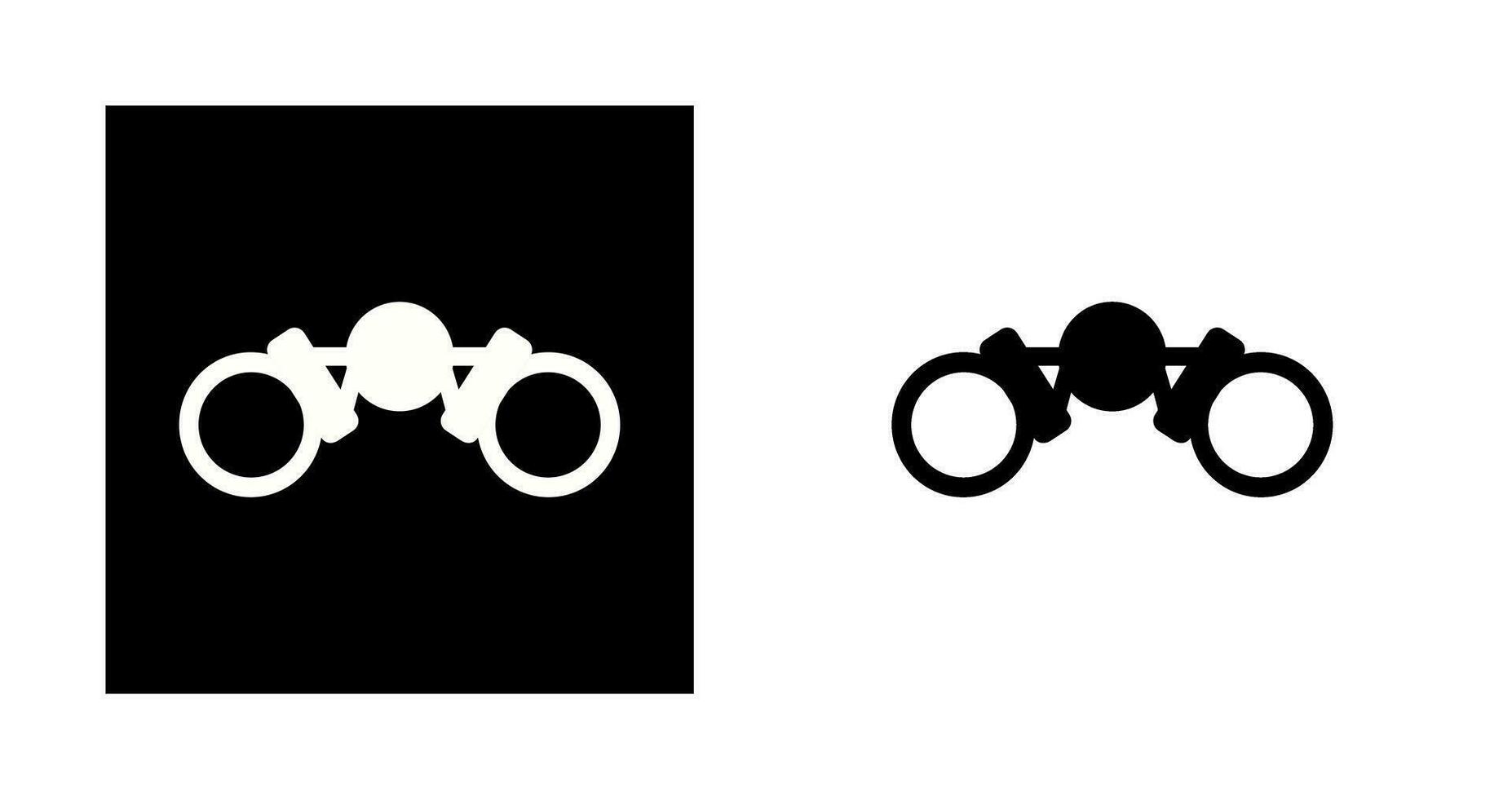 Binoculars Vector Icon