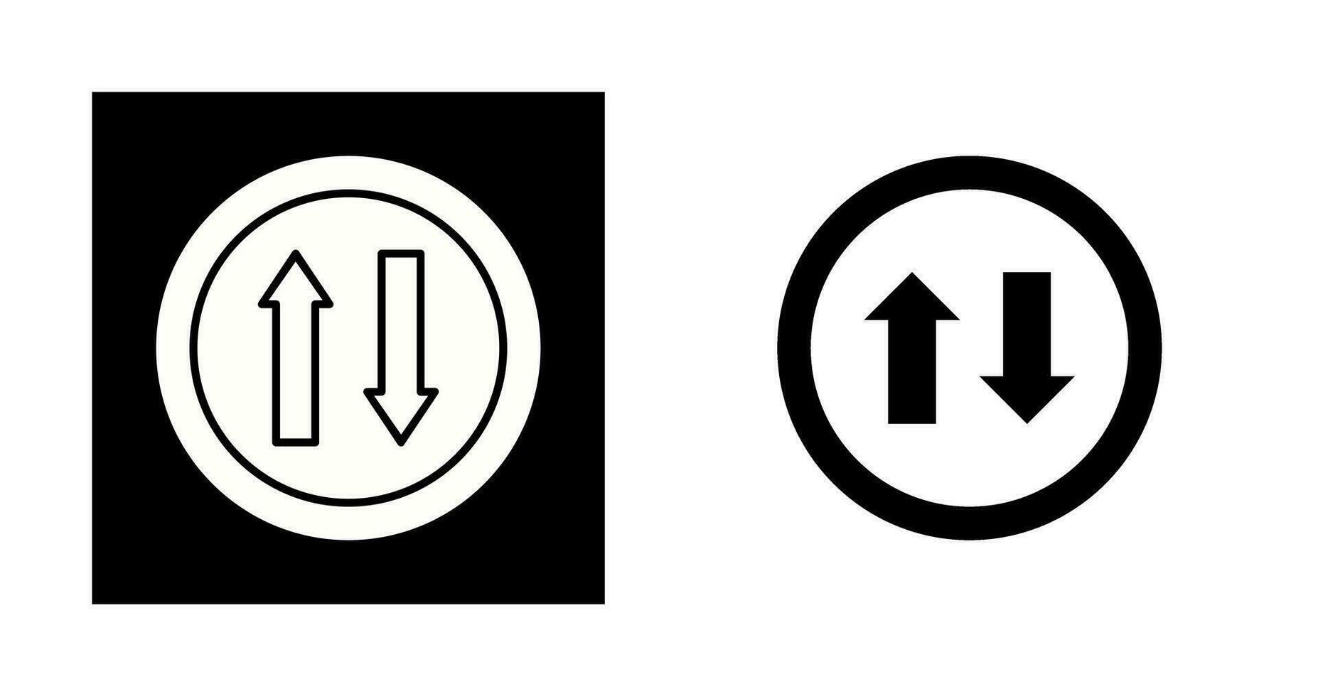 Traffic Sign Vector Icon