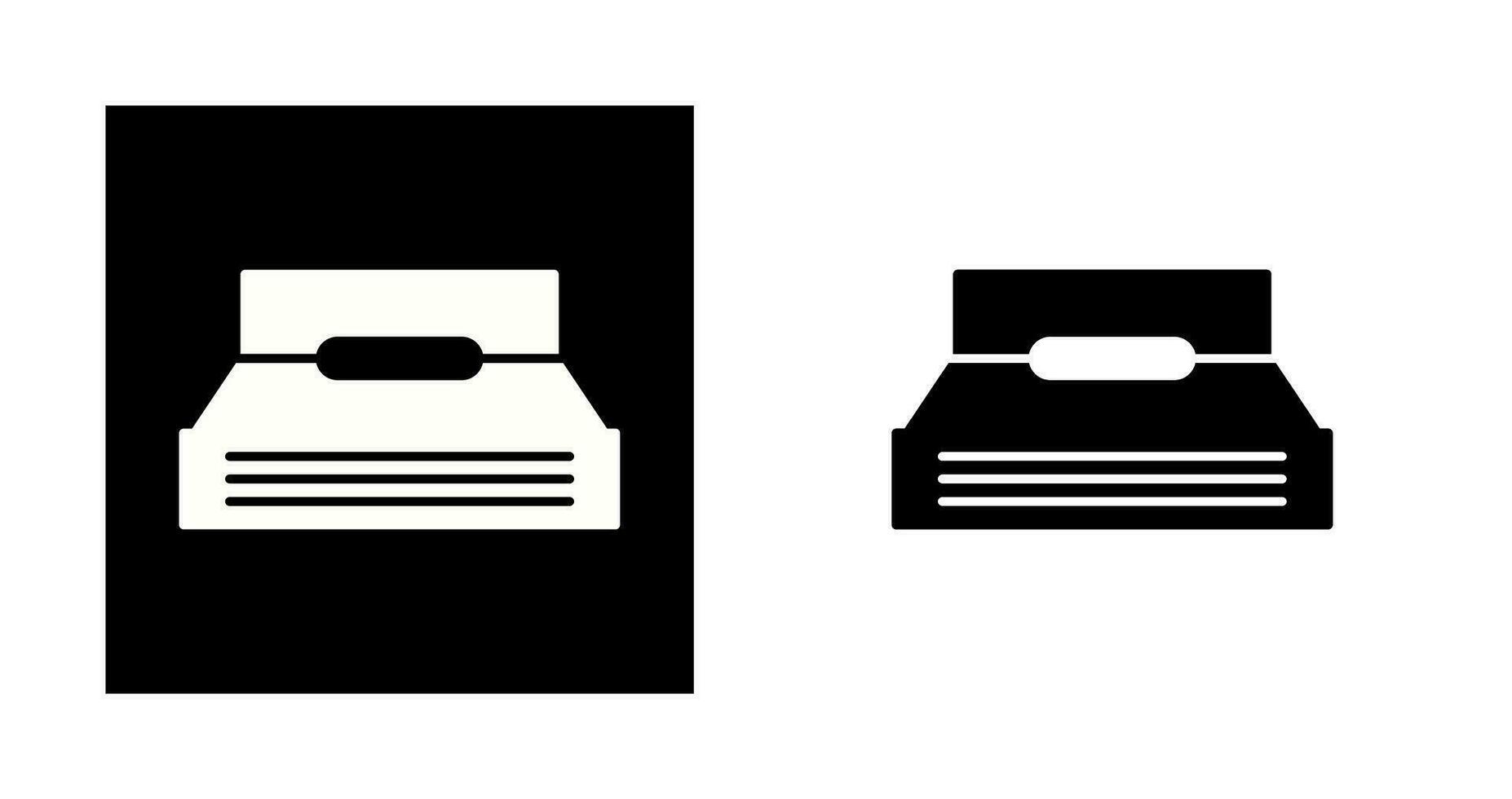 Single Bed Vector Icon