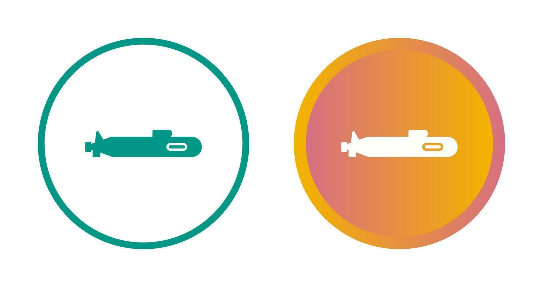 Submarine Vector Icon