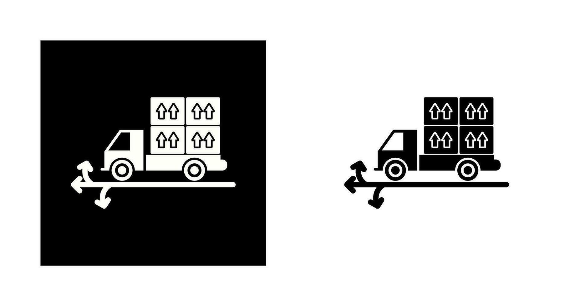 Multiple Delivery Points Vector Icon
