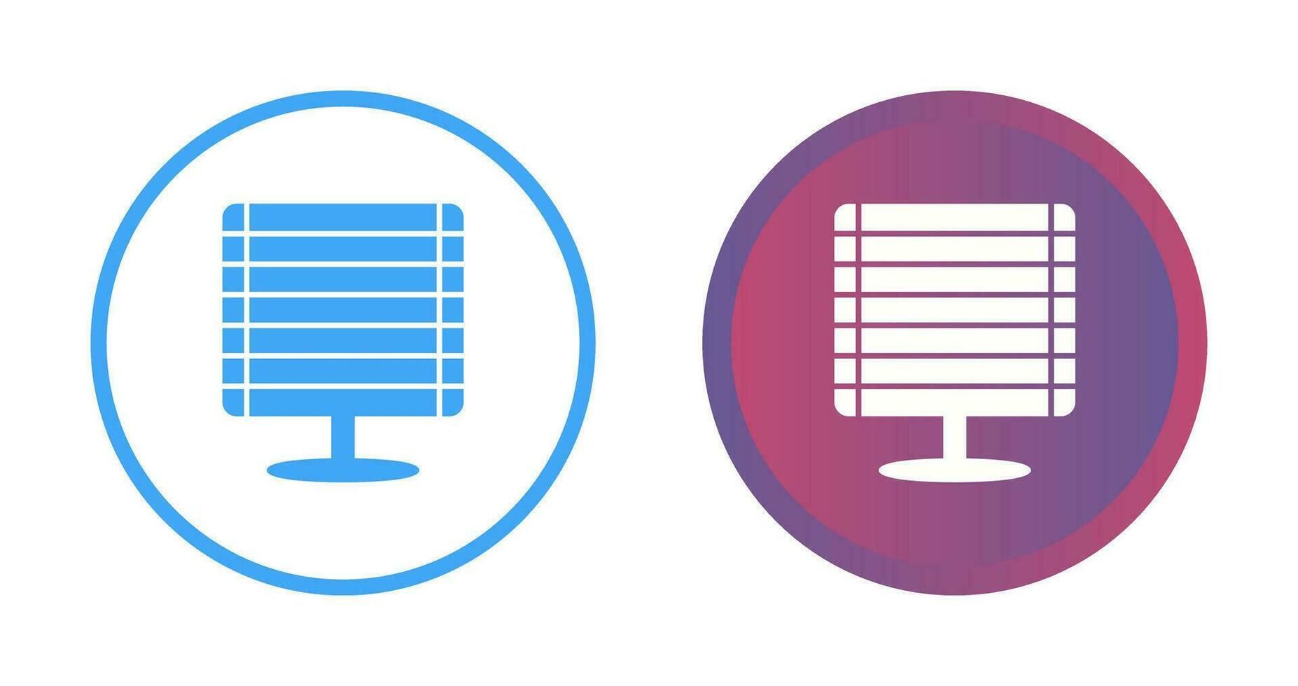 Infrared Heater Vector Icon