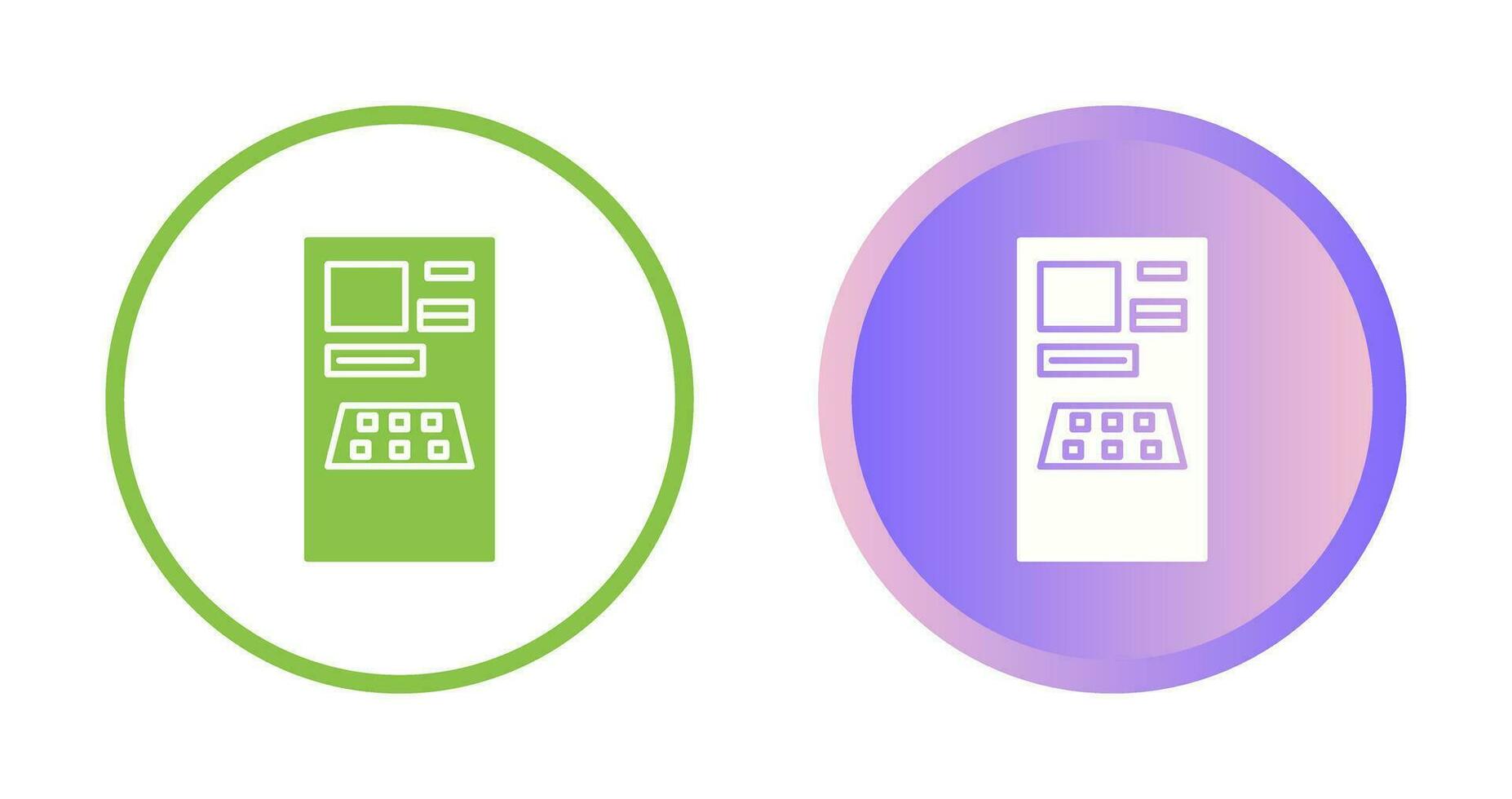 Cash Machine Vector Icon