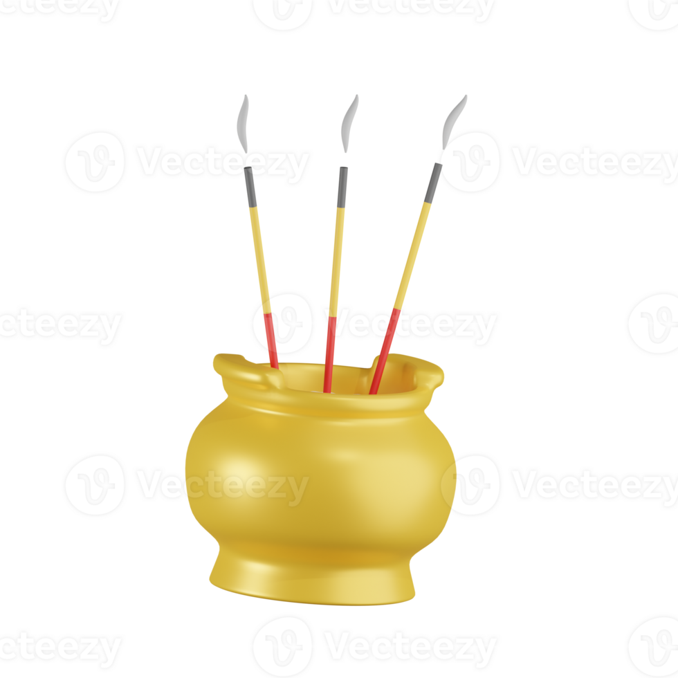 Dupa Chinese New Year 3D Illustrations png