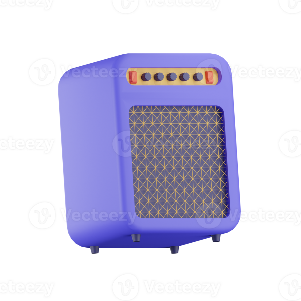 Speaker Entertainent 3D Illustrations png